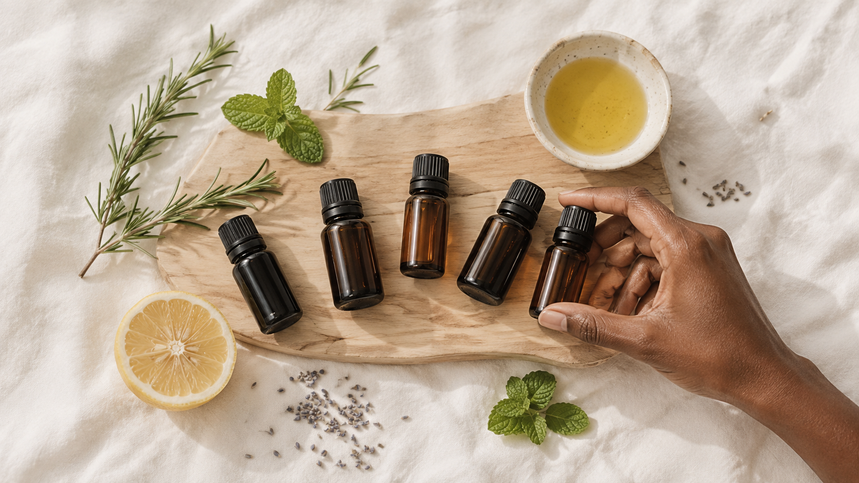 6 Essential Oils That Actually Help Hair Growth